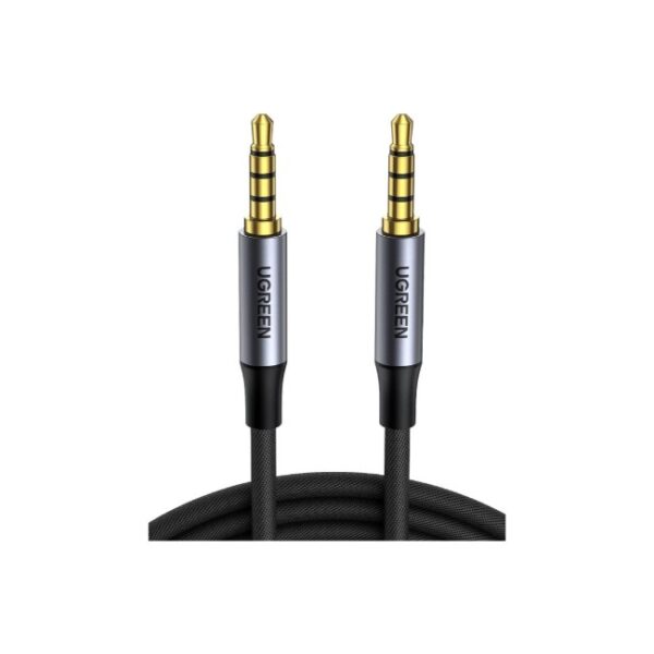 UGREEN 10648 3.5mm 4 Pole Male To Male Audio 1M Braided Cabl