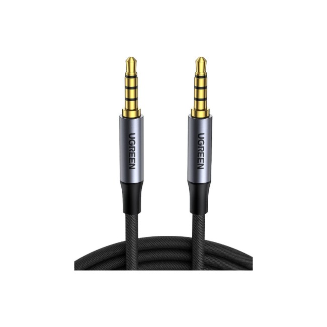 UGREEN 10648 3.5mm 4 Pole Male To Male Audio 1M Braided Cabl UGREEN 10648 3.5mm 4 Pole Male To Male Audio 1M Braided Cabl