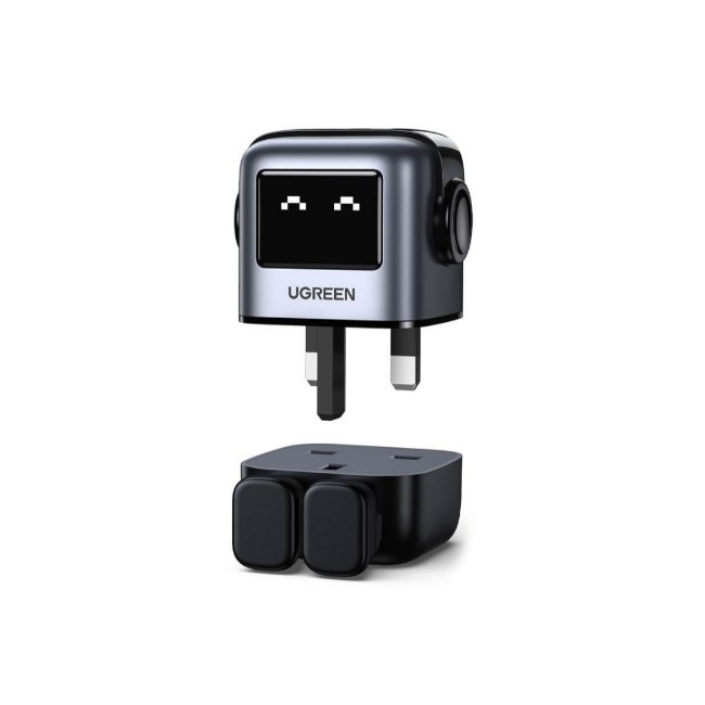 UGREEN 25686 Nexode RG 65W 3 Port GAN Fast Charger UGREEN 25686 Nexode RG 65W 3 Port GAN Fast Charger