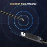 UGREEN 35265 AX900 USB High Gain Dual Band Wi Fi 6 Adapter2