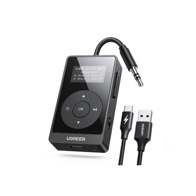 UGREEN 45492 Bluetooth 5.3 Transmitter Reciever with APTX UGREEN 45492 Bluetooth 5.3 Transmitter Reciever with APTX
