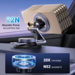 UGREEN 45577 Magnetic 360 Rotatable Retractable Metal Car2