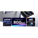 UGREEN 65383 240W 5A USB Gen 4 Type C to Type C 1M Charging1