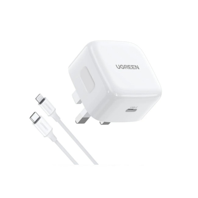 UGREEN 70297 20W PD Fast Charger with 1M Type C to Lightning UGREEN 70297 20W PD Fast Charger with 1M Type C to Lightning