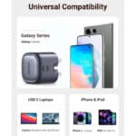 UGREEN 90399 GaN Nexode 45W 2 Port Wall Charger4