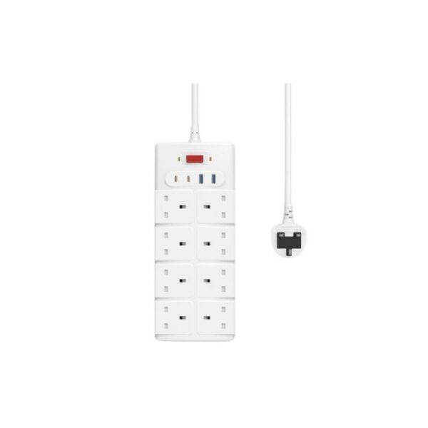 WiWU Wi S009 PS842 20W GaN 12 in 1 Desktop Power Strip with