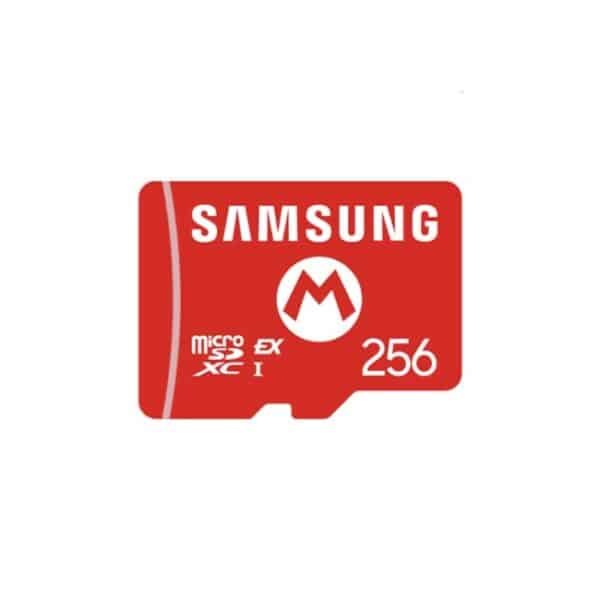 samsung super mario microsdxc express card 256gb for nintend