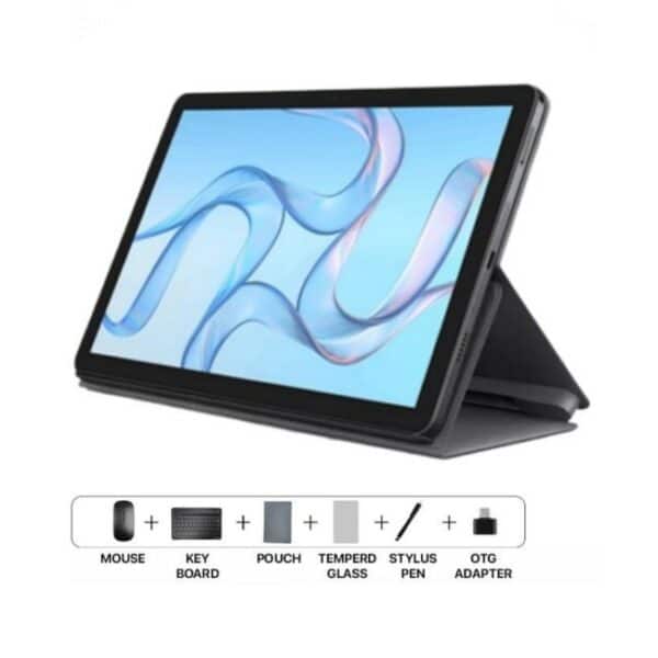 Greentel A10 Pro 4G Tab 44GB RAM 128GB With Free Keyboard Mouse Stylus Pen Pouch Tempered Glass And OTG Adapter.jpg