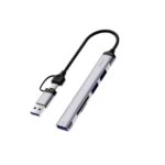 WIWU WI HB003 ZOLO 5 in 1 USB C USB A Hub