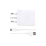 WIWU WI G023 ESSEN FAST CHARGER+USB A TO IP CABLE COMBO