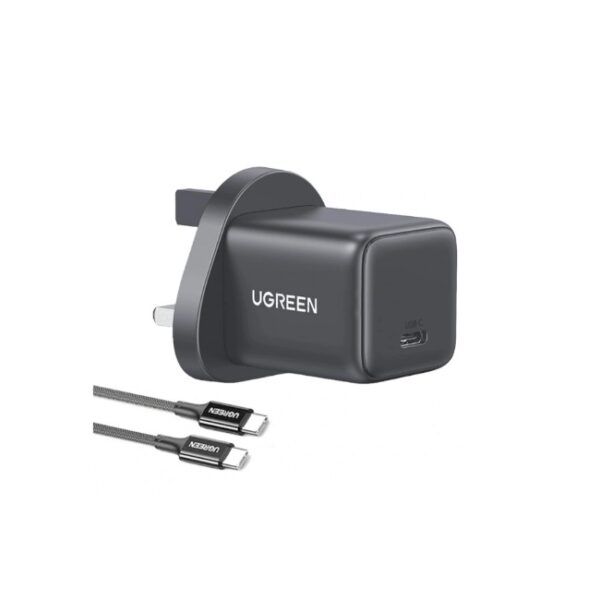 ugreen 75958 30w gan usb c uk fast charger with type c cable.jpg