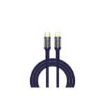 WIWU WU C016 GEEK 30W USB C TO IP NYLON 1 2M CABLE (BLACK) (1)