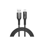 WIWU WU C042E STARLINK 2 4A USB A TO IP 1M CABLE (BLACK) (1)