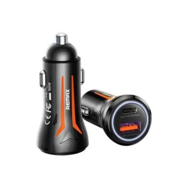 remax cc 05 54w zinc alloy usb pd port fast charging car charger.jpg