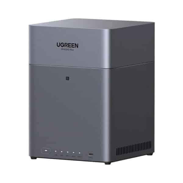ugreen 85682 nasync dh4300 plus 4 bay nas with 120tb max storage support jpg
