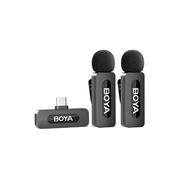 BOYA BY V20 2.4 GHZ MINI WIRELESS MICROPHONE SYSTEM TYPE C (1)
