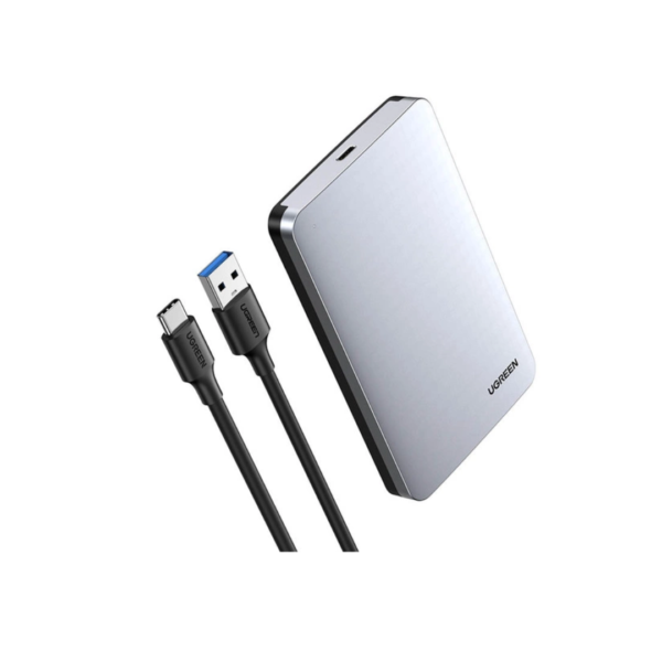 UGREEN 70498 Aluminum Alloy 2.5 Inch 6Gbps SATA External Hard Drive Enclosure With USB to Type C Cable.png