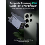 2UGREEN GaN Nexode Pro 65W 3 Port Fast Charger jpg