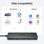 UGREEN 35574 4 Port USB 3 0 5Gbps Hub Adapter 4 png