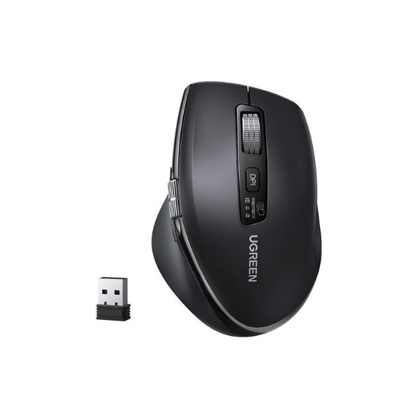 UGREEN 45792 M751 Multi Mode Wireless Bluetooth Mouse with Thumb Wheel and Side Scrolling(2)