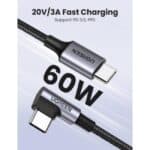 UGREEN 50125 Right Angle 60W USB C Cable3 jpg