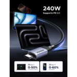 UGREEN 65175 240W PD USB C to USB C 4 Gen3 Fast Charging Cable 2 png