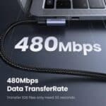 UGREEN 70643 100W USB C to Right Angle 90 Degree USB C 1M Cable1 jpg