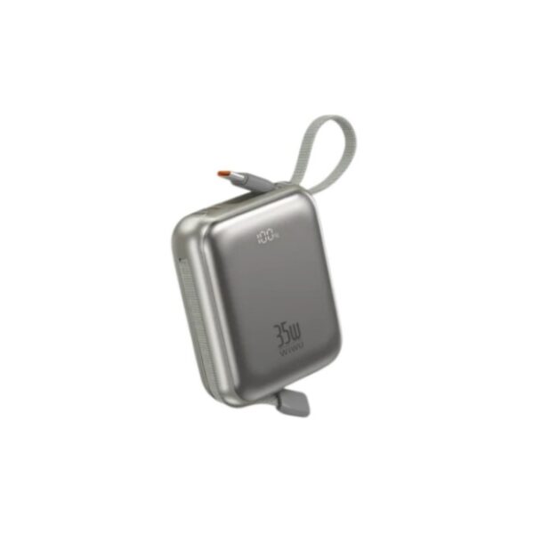 WiWU Galaxy Pro WI P062 35W 10000mAh Built In PD Cable Mini Power Bank jpg