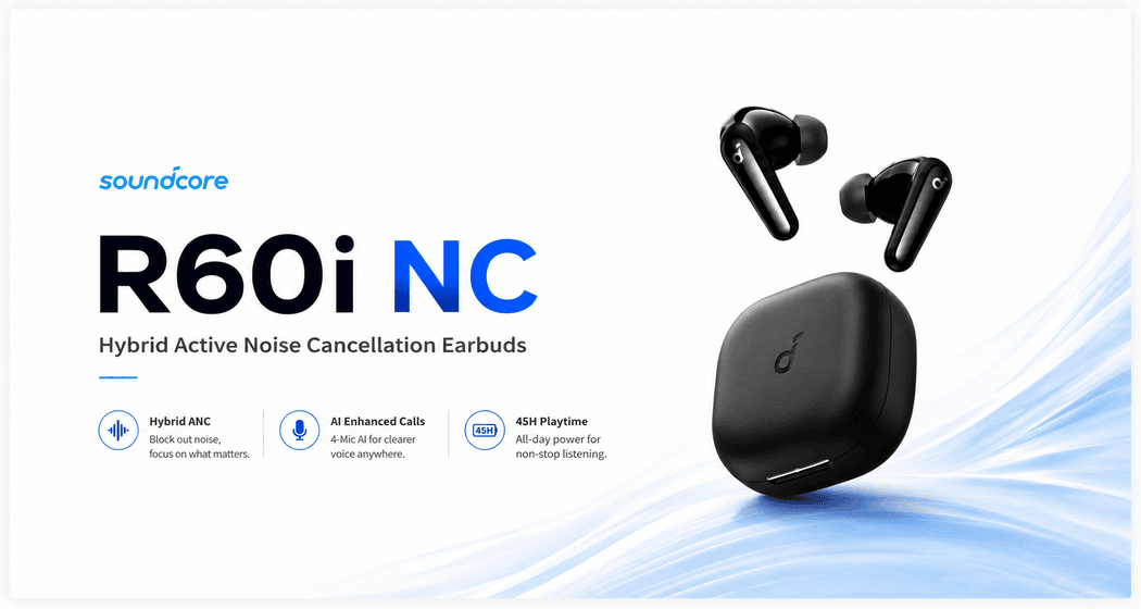Soundcore R60i ANC earbuds