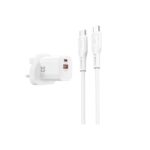 wiwu wi g018 cube 33w ac uk fast charger combo with type c t jpg