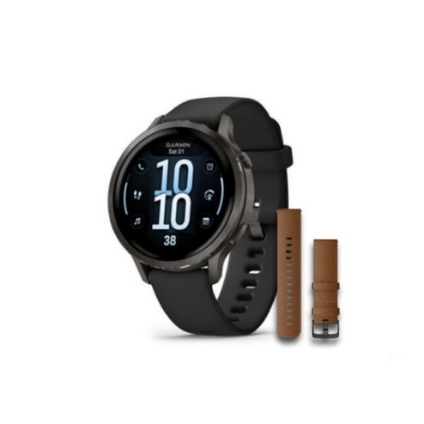 Garmin Venu 4 45mm Slate – Black Smart Watchleather.jpg