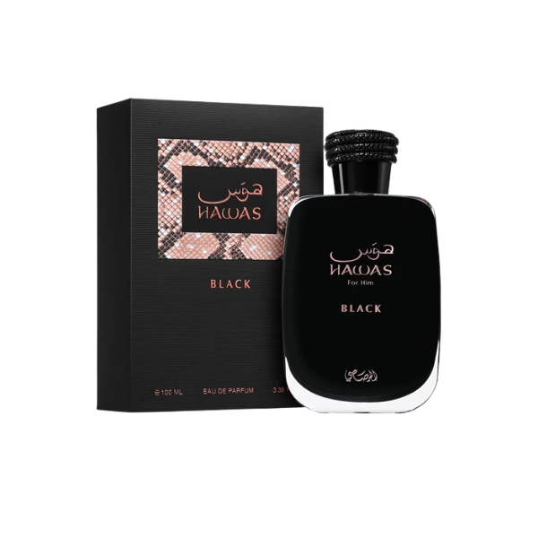 Rasasi Hawas Black Eau De Parfum (EDP) 100ml