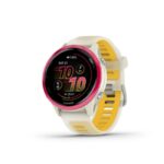 garmin forerunner 570 42mm raspberry aluminum translucent bone mango smart watch1.jpg