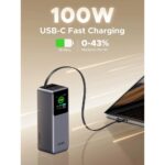 ugreen 95670b 165w 20000mah laptop charging power bank with built in retractable cable 1 gallery jpg