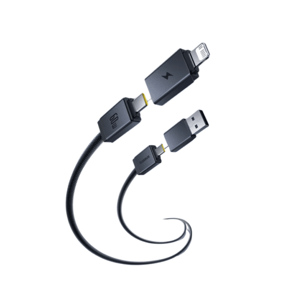 Baseus Versatile 60W USB C USB A to USB C Lightning Fast Charging Cable 2 png