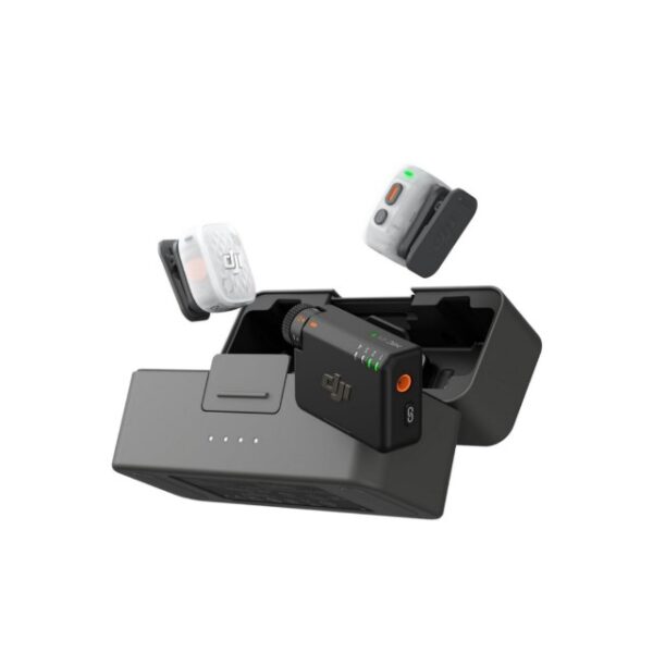DJI Mic Mini 2S Wireless Microphone Sans Fil 2 TX1 RX Charging Case.jpg