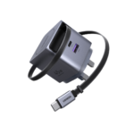 UGREEN 65823 Nexode Pro 45W GaN Charger with Retractable USB C Cable png