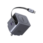 UGREEN 65823 Nexode Pro 45W GaN Charger with Retractable USB C Cable 3 png