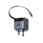 UGREEN 65823 Nexode Pro 45W GaN Charger with Retractable USB C Cable 4 png