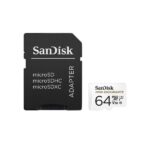 SanDisk High Endurance 64GB microSDXC Memory Card 100MB s with SD Adapter