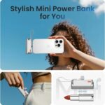 sharge flow mini 22 5w 5000mah power bank with built in cable and connector 1 gallery jpeg